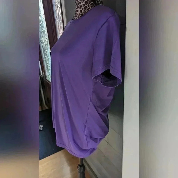Short Sleeve Women's  T-Shirt SPF 50+ Sun Protection Quick Dry Purple XL (EUC) - Picture 7 of 12